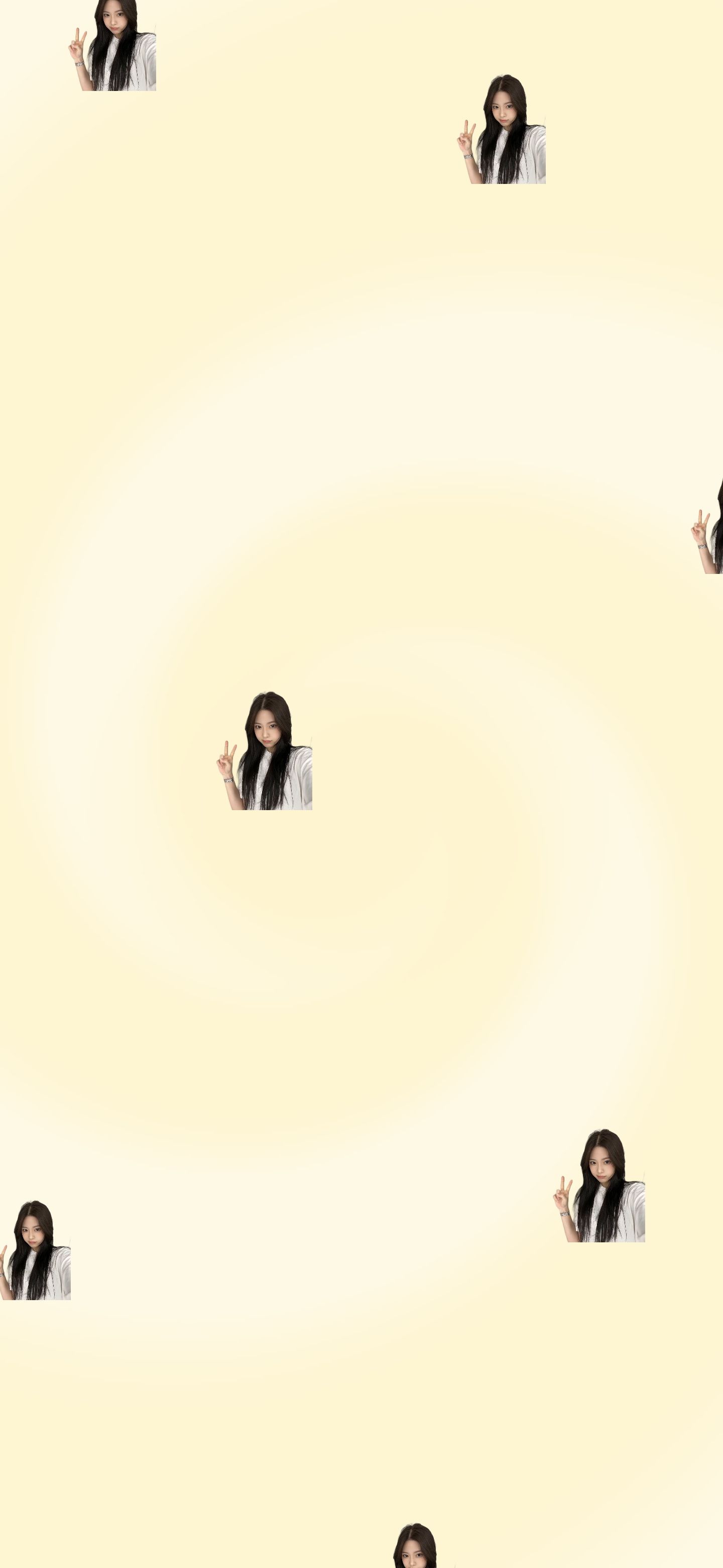 노란색 배경화면