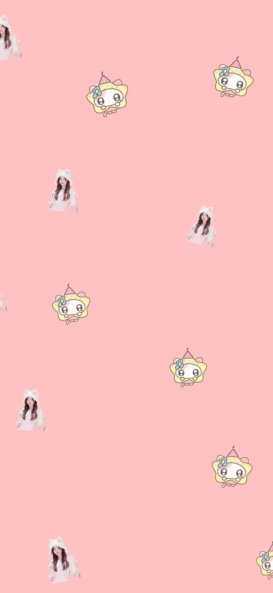 분홍색 배경화면